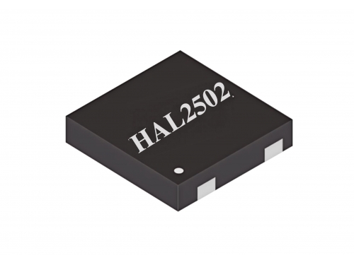 HAL2502 全极性高灵敏度双输出霍尔开关