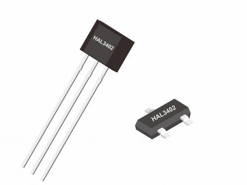 HAL3402 锁存型⾼灵敏度霍尔开关